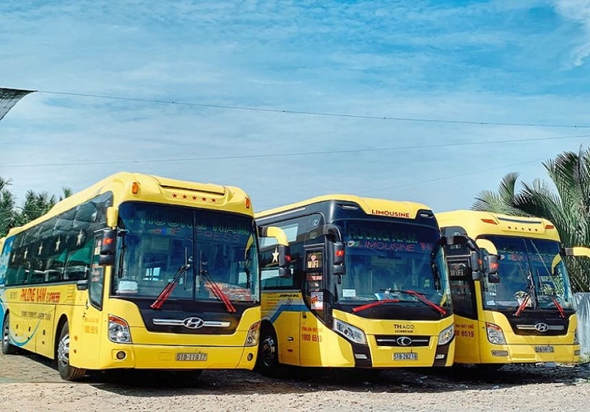 Danh sách các tuyến xe khách liên tỉnh đi từ Bến xe Cam Ranh