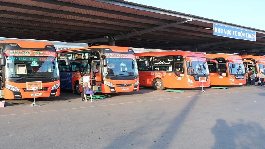 Địa chỉ liên hệ văn phòng bến xe Cần Thơ Phương Trang