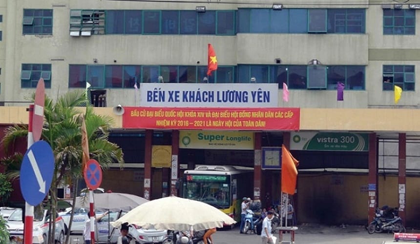 Đôi nét về bến xe Lương Yên