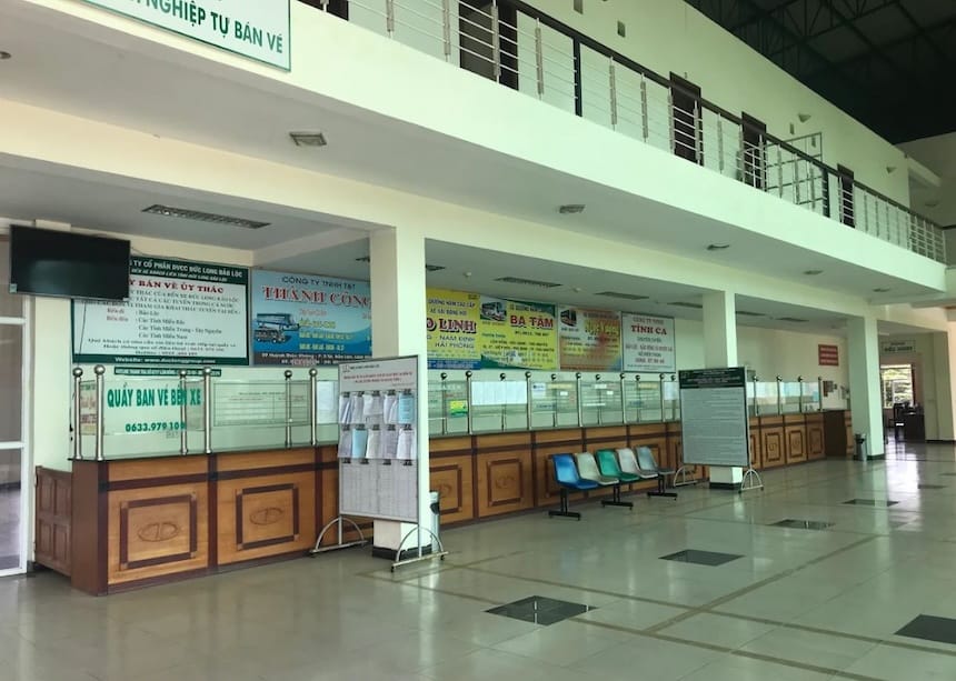 Bến xe Bảo Lộc được đầu tư xây dựng với số vốn khủng
