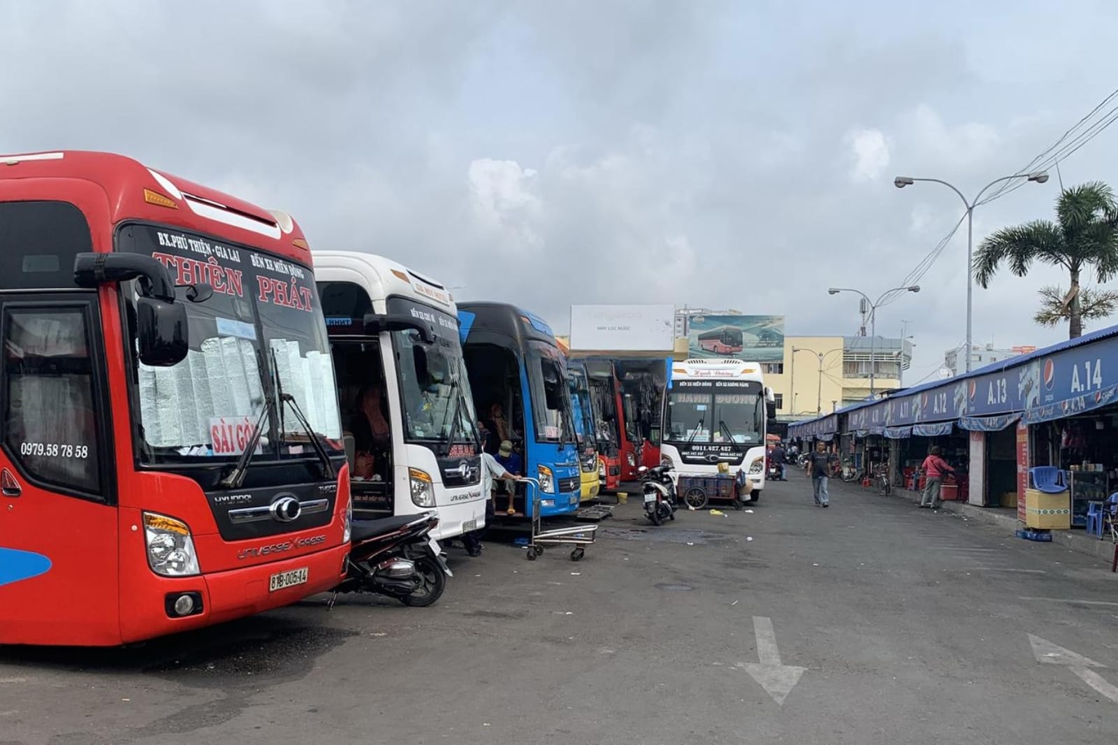 Nhiều hãng xe uy tín tập trung tại bến xe Kiên Lương