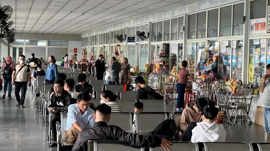 Bến xe được đầu tư xây dựng cơ sở hạ tầng bài bản