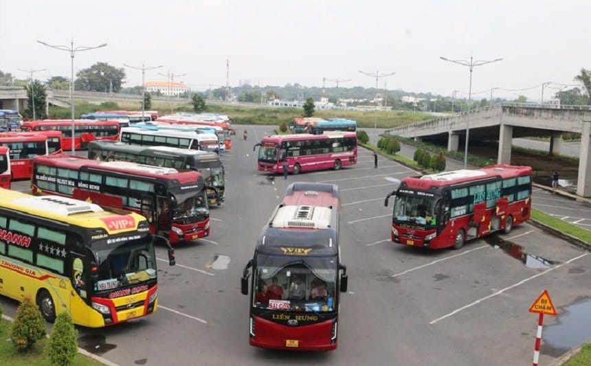 Các tuyến xe tại Bến xe