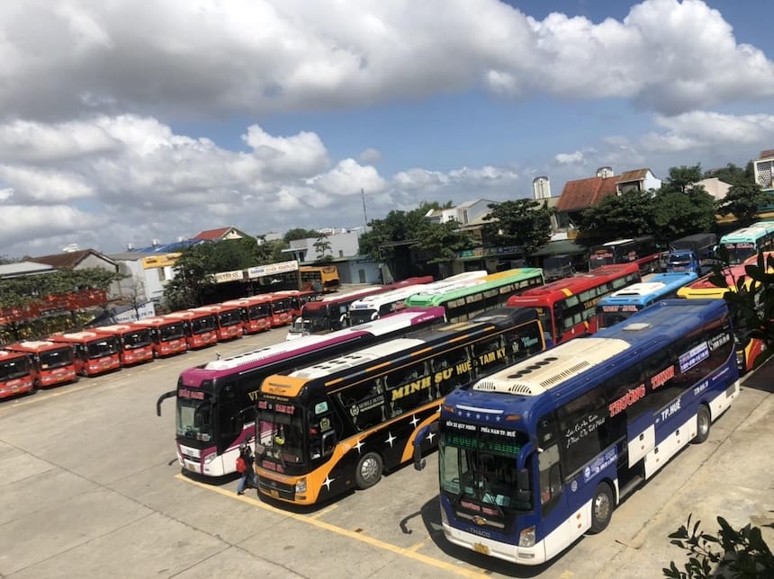 Nhiều tuyến xe liên tỉnh đang hoạt động tại bến xe Tam Kỳ