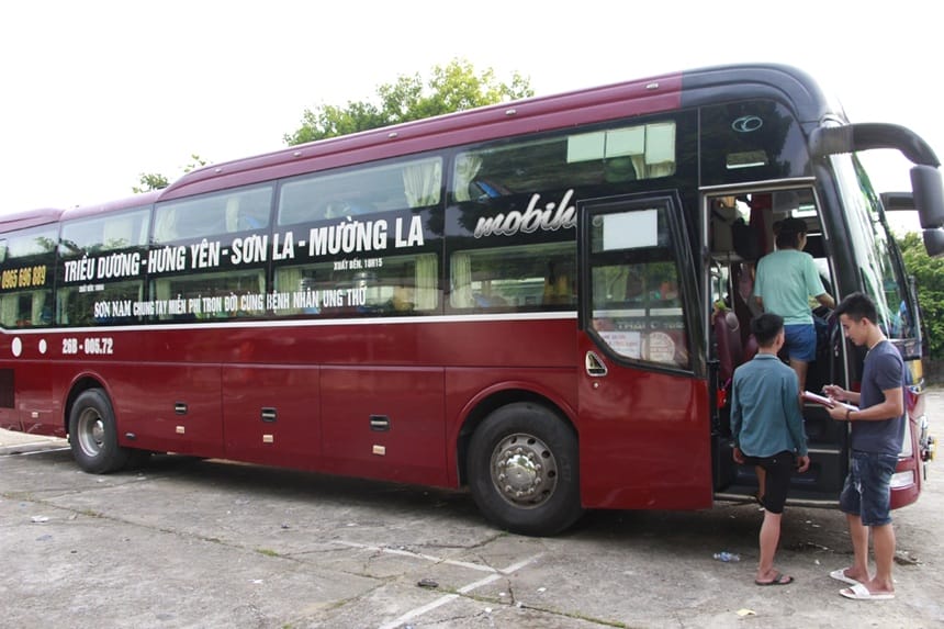 Bến xe Mường La - nơi đáp ứng nhu cầu đi lại của người dân địa phương