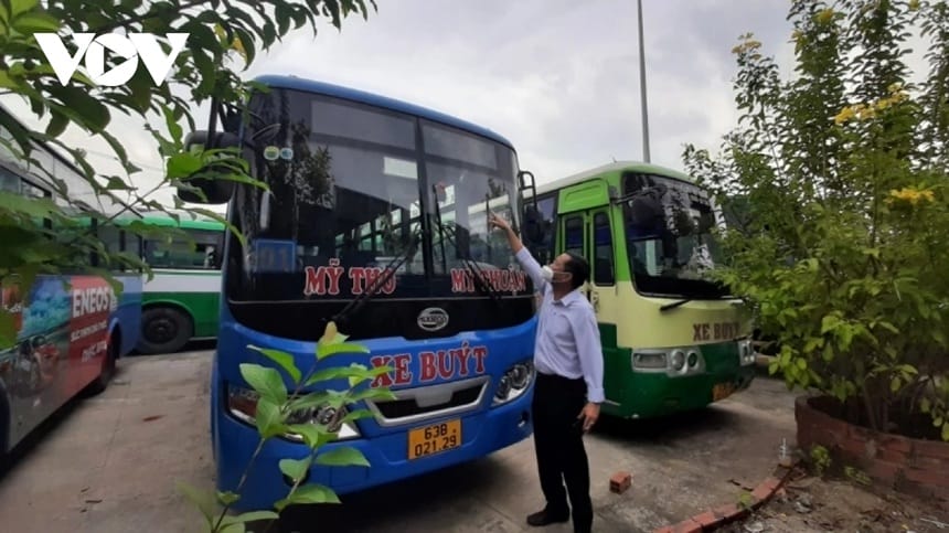 Bến xe Mỹ Tho có vị trí rất thuận tiện tại Tiền Giang