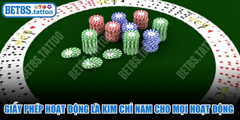 Giấy phép hoạt động là kim chỉ nam cho mọi hoạt động minh bạch uy tín