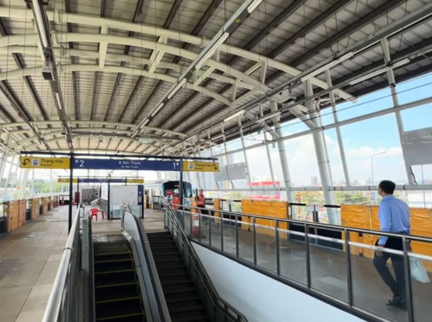 Tại sao lại có sự nhầm lẫn tại bến suối tiên trên tuyến metro số 1