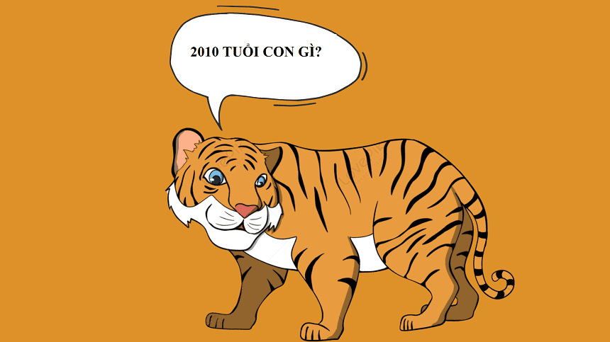 Hé lộ sự thật năm 2010 tuổi con gì?