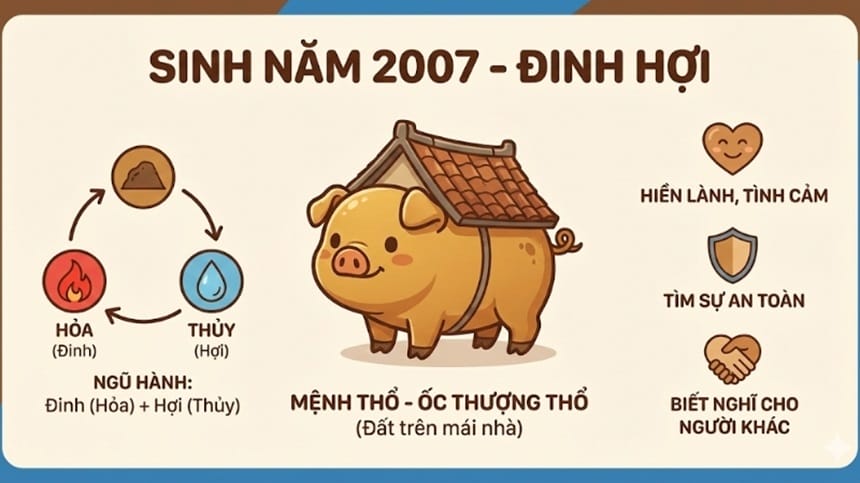 Tính cách người tuổi Đinh Hợi