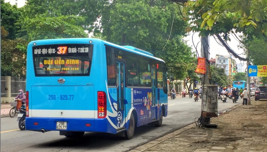 Chiều về chuyến xe 37 được công khai rõ ràng