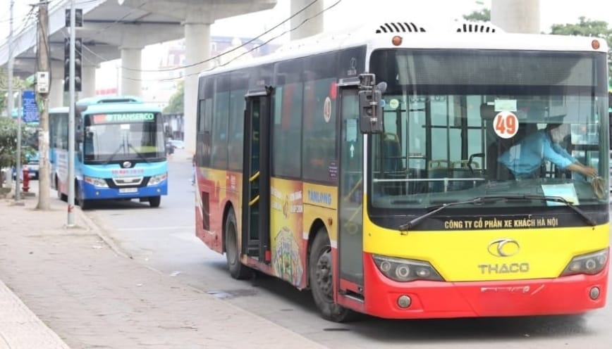 Danh sách điểm dừng xe bus số hiệu 49