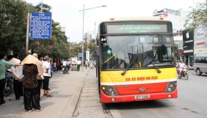 Điểm dừng trên chiều đi xe bus số 37