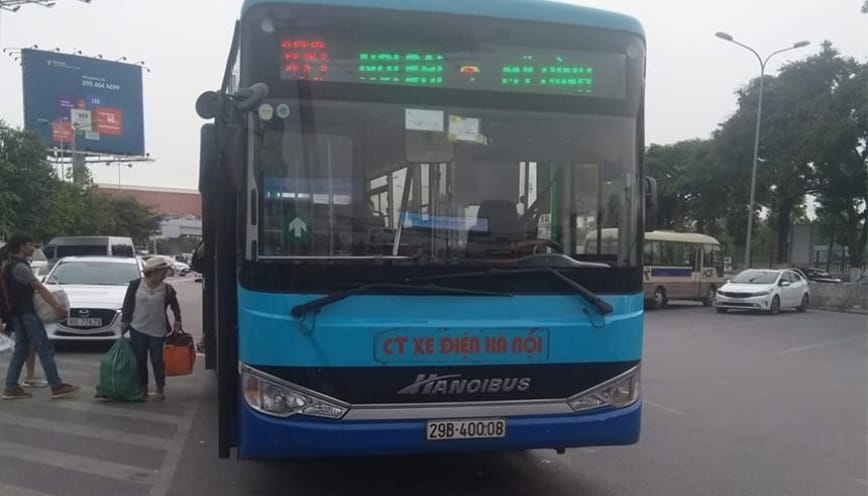 Lộ trình lượt đi của tuyến bus 109