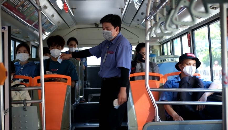 Kinh nghiệm khi đi xe bus 03B cần biết