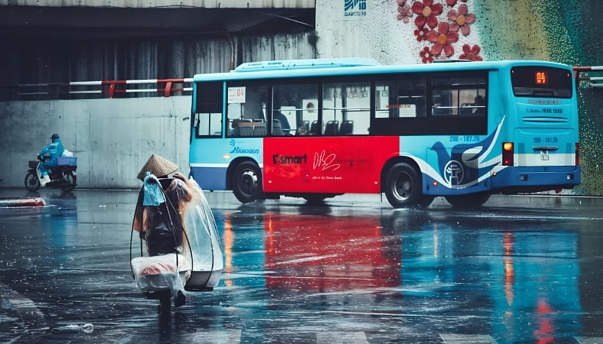 Kinh nghiệm khi đi xe bus 04 cần biết