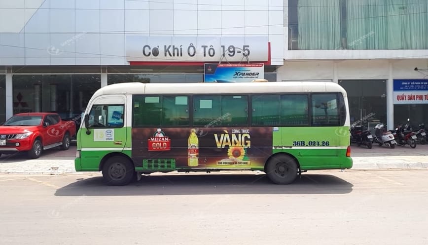 Lộ trình chiều đi từ thành phố Thanh Hóa về bến xe Đông Sơn