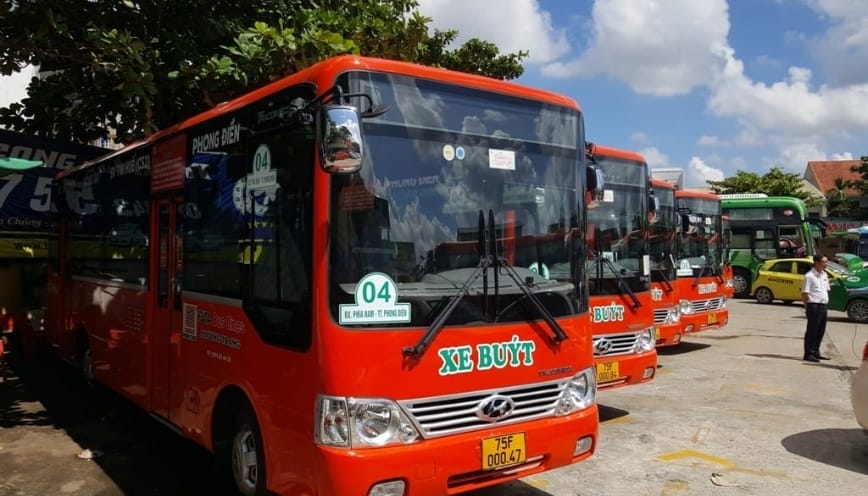 Lộ trình di chuyển của nhánh Phương Trang N2 đi Lăng Cô