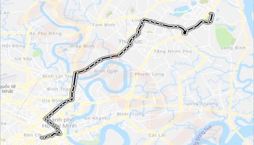 Lộ trình tuyến bus 93 chi tiết dành cho người lần đầu đi