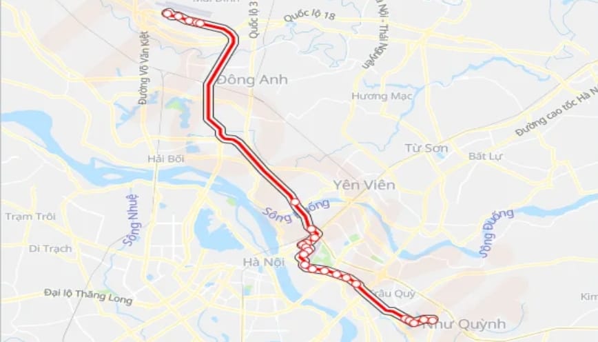Lộ trình xe bus cho người mới đi lần đi dễ dàng theo dõi