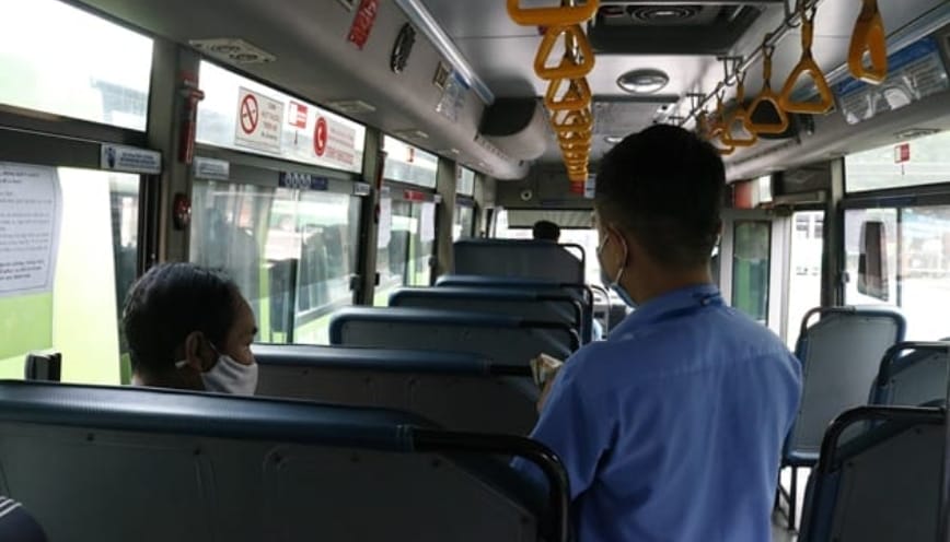 Lưu ý chung khi di chuyển bằng xe buýt