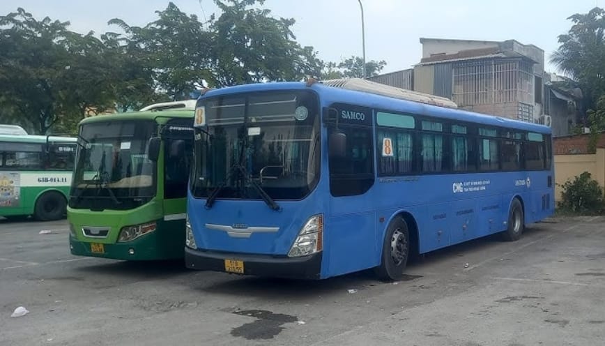 Tần suất giãn chuyến của xe buýt số 8 Thanh Hóa