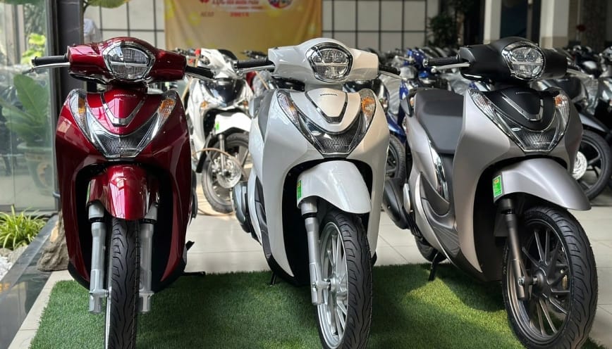Cập nhật bảng giá SH mode 2025 cho từng màu