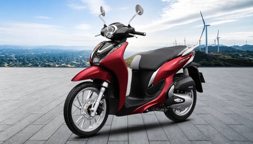 SH 160i cao cấp đỏ đen