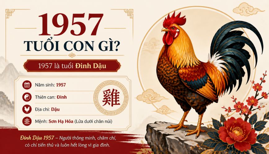 1957 tuổi con gì