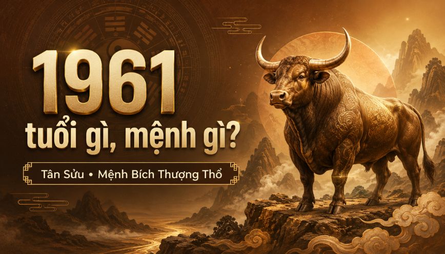 Người sinh năm 1961 tuổi gì, mệnh gì theo phong thủy?