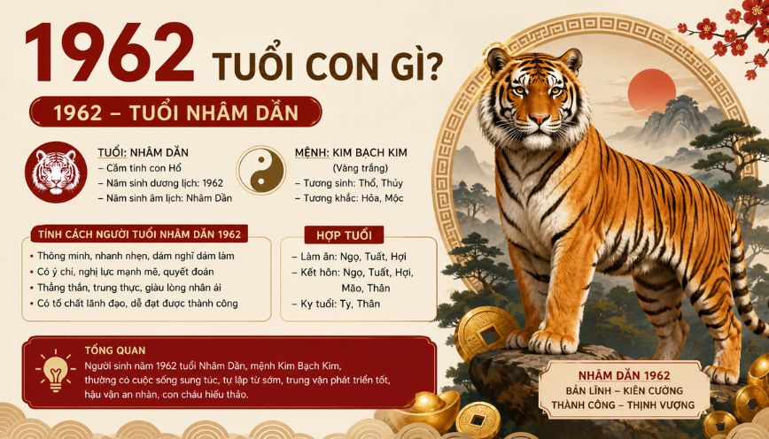 1962 tuổi con gì
