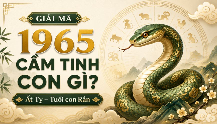 Giải mã 1965 cầm tinh con gì?