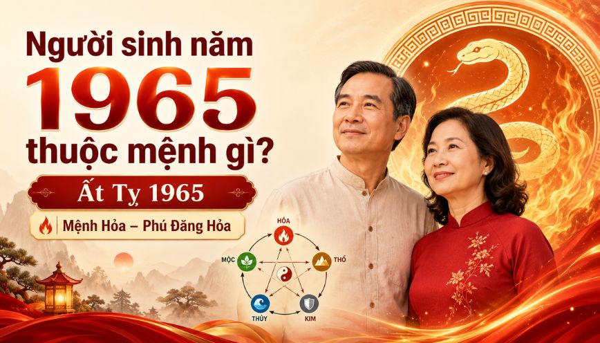 Người sinh năm 1965 thuộc mệnh gì?