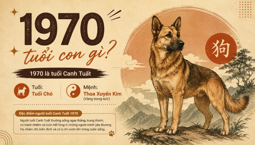 1970 tuổi con gì