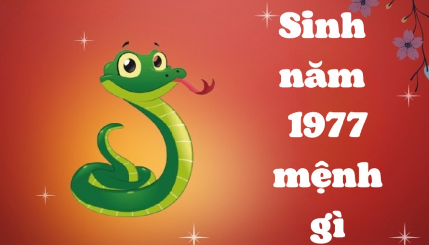 Người sinh năm 1977 mệnh gì?
