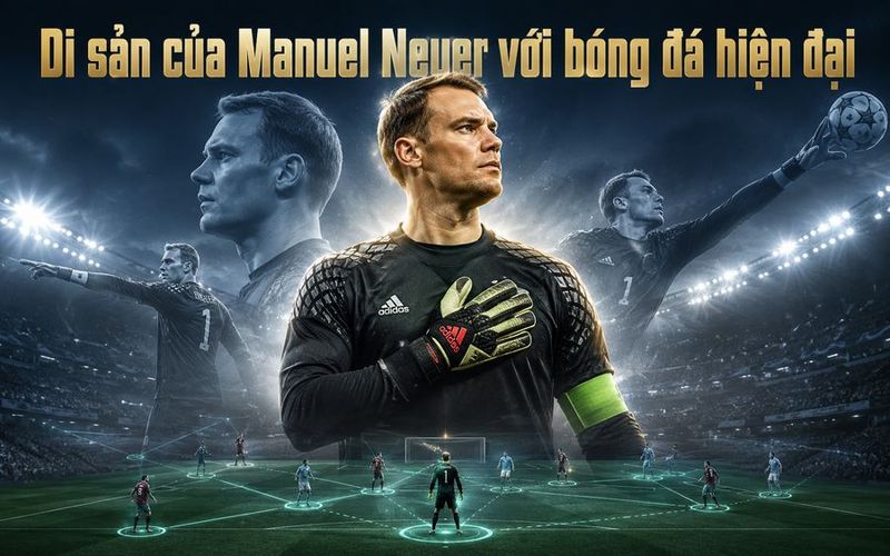 Neuer truyền cảm hứng cho thủ môn hiện đại bằng tư duy thi đấu đầy chủ động