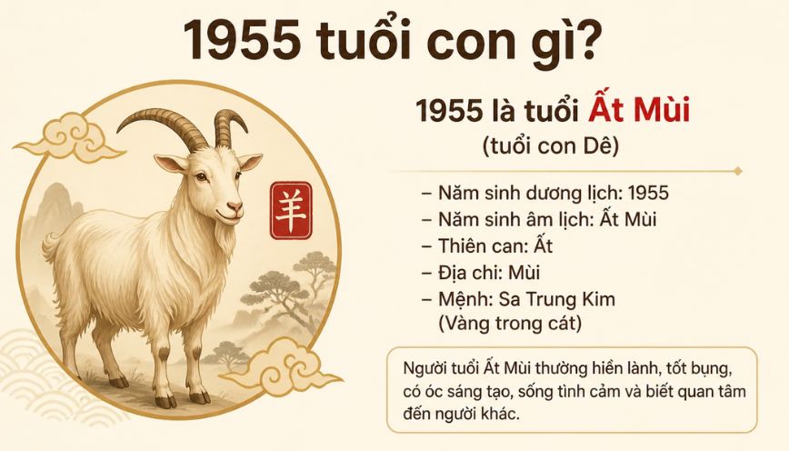 1955 tuổi con gì