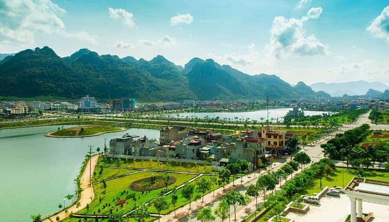 Bản đồ hành chính tỉnh Lai Châu với các khu vực địa lý nổi bật