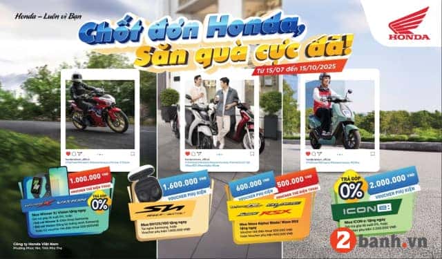 Bảng giá xe máy SH 125i và 160i được cập nhật mới nhất tại đại lý Honda.