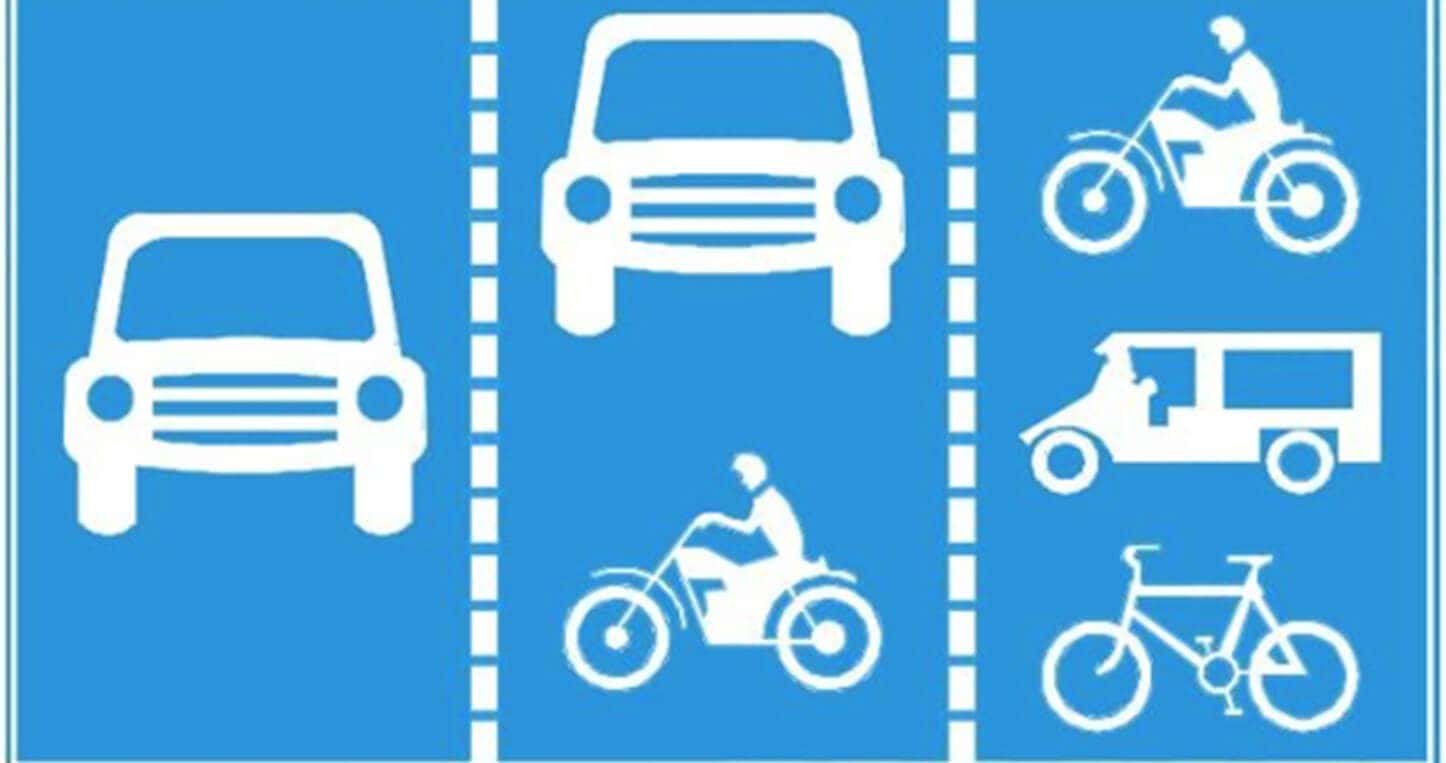 biển báo chỉ đường phân làn đa dạng