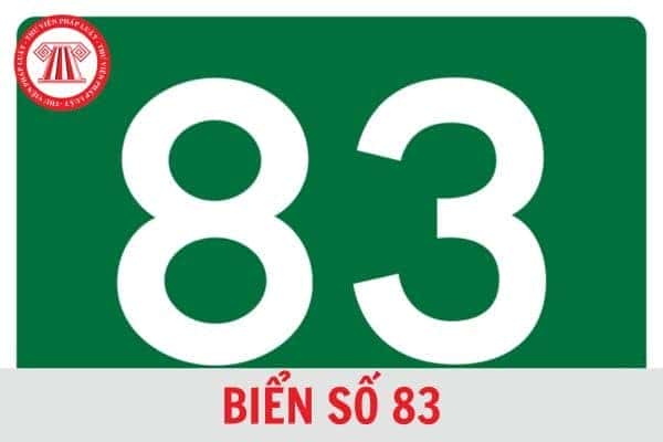 Biển số xe 83 của Sóc Trăng