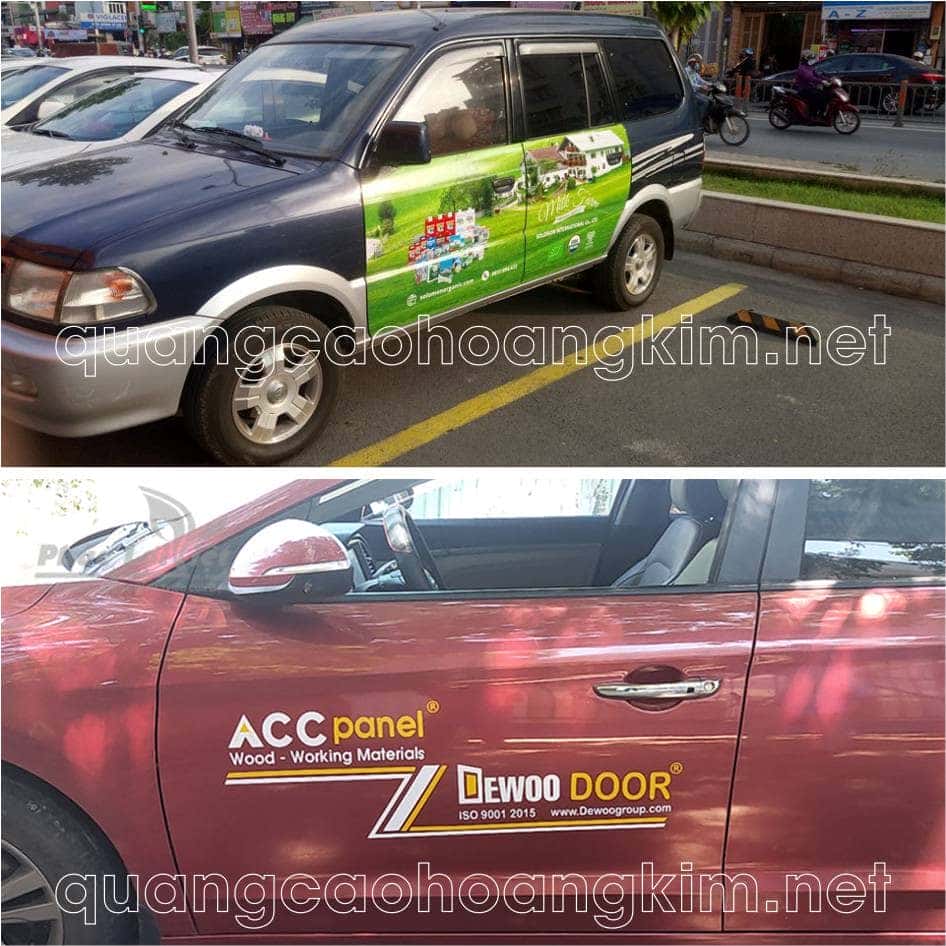 Bộ sưu tập ảnh xe hơi được dán đề can quảng cáo đẹp mắt