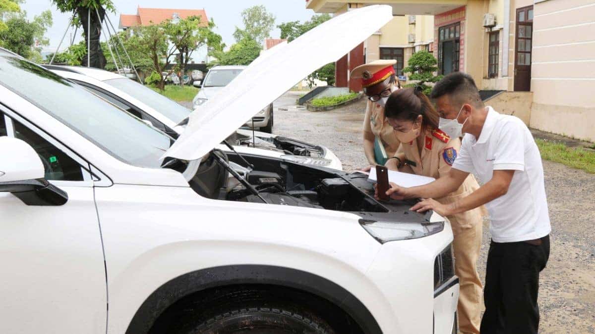 Các bước đăng ký biển số xe ô tô 18 tại Nam Định