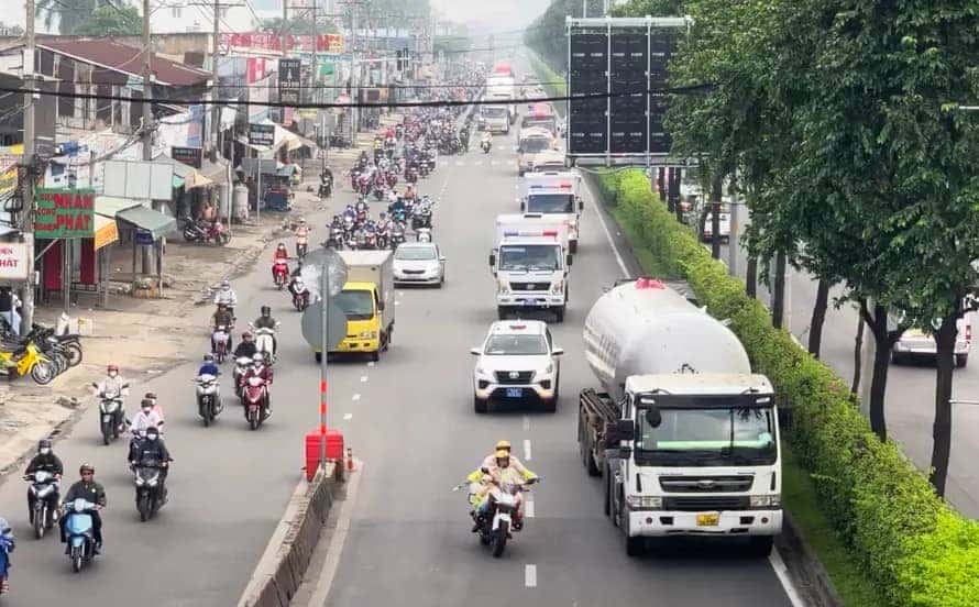 các loại xe ưu tiên