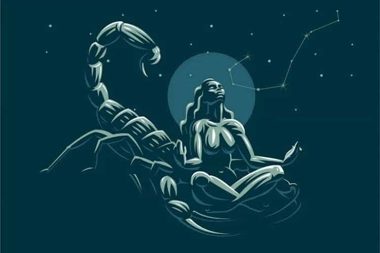 Chân dung một người phụ nữ Thiên Yết với ánh mắt sâu sắc, thể hiện tính cách bí ẩn và khả năng quan sát của người sinh 8 tháng 11 cung Bọ Cạp.