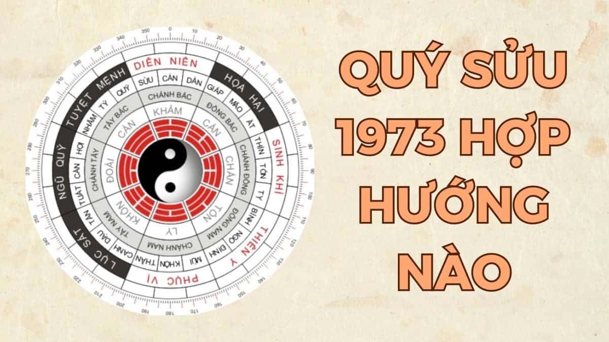 Chọn hướng tốt cho người sinh 1973 mệnh gì để cuộc sống thuận lợi và hạnh phúc