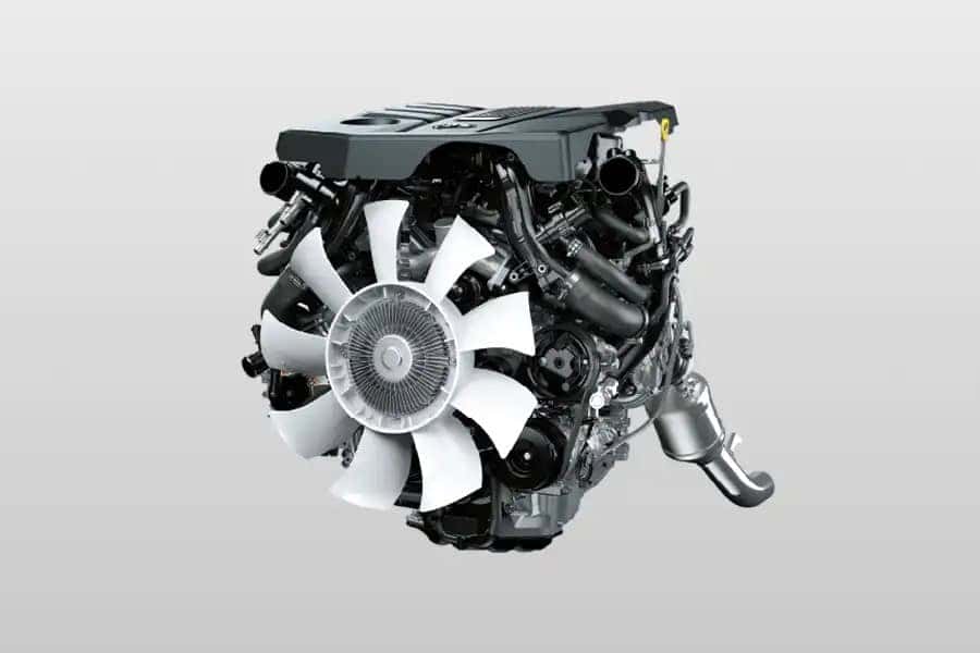 Động cơ mạnh mẽ của Toyota Land Cruiser 300