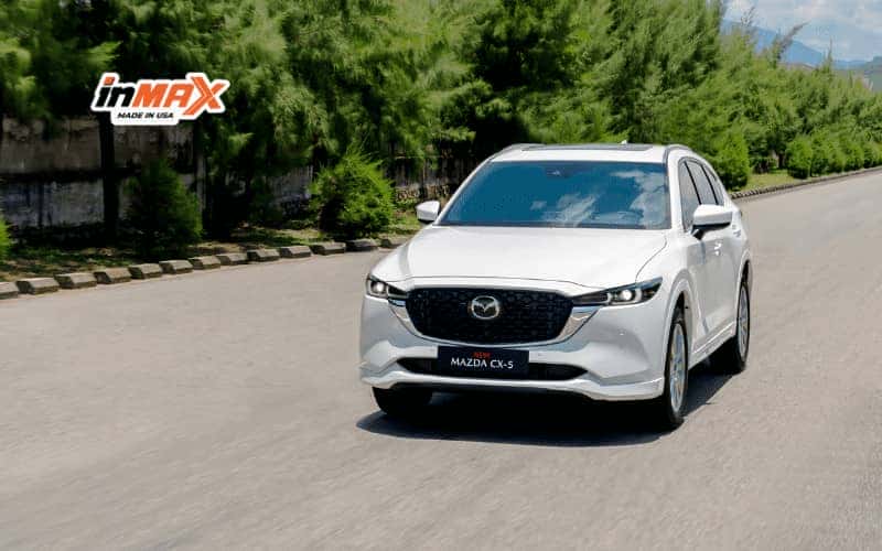 Dòng SUV Mazda CX-5 thể hiện kích thước xe ô tô 5 chỗ linh hoạt