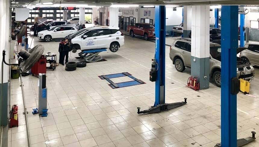 Khu sửa chữa và bảo dưỡng Mitsubishi Vinh