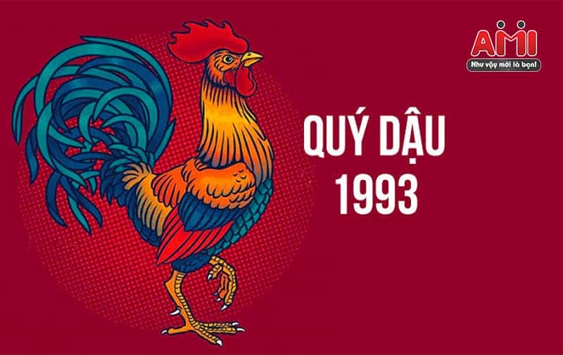 Hình ảnh biểu tượng người tuổi Quý Dậu 1993, minh họa các yếu tố phong thủy liên quan đến xe hơi.